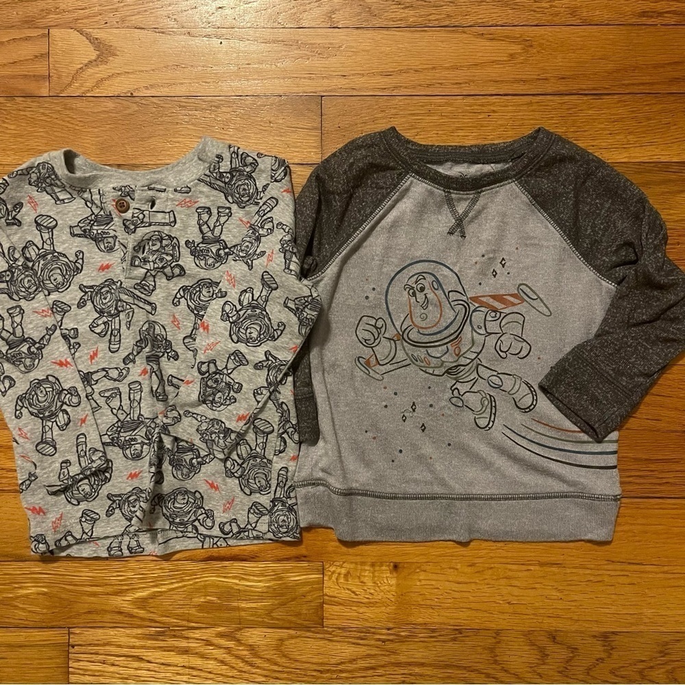 Jumping Beans | (2) Buzz Lightyear Long Sleeve Shirts | 18 mo